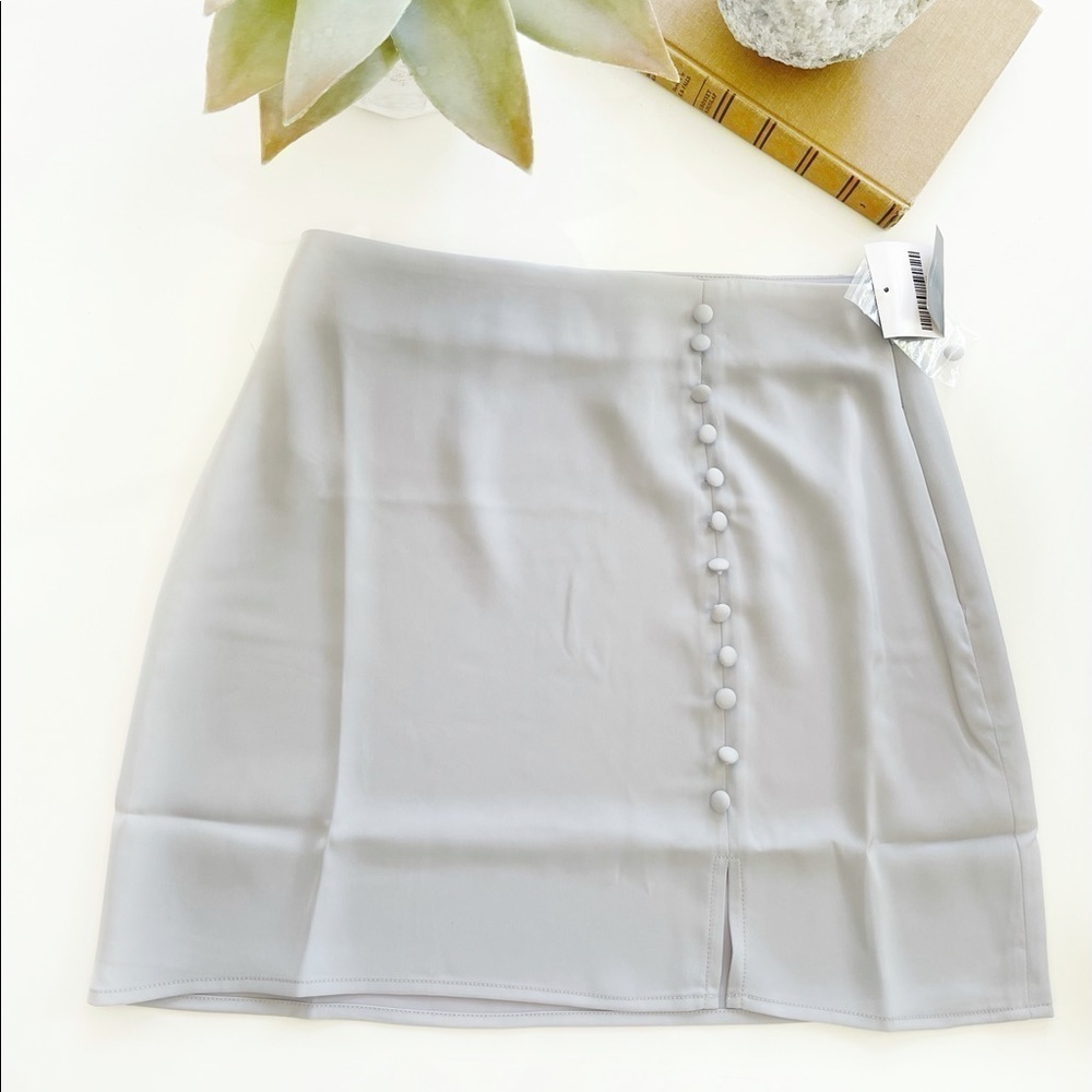 Forever21 Satin Mini Skirt